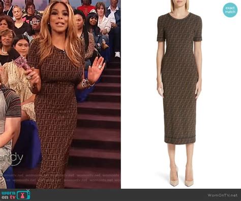 wendy williams fendi dress|wendy williams clothing.